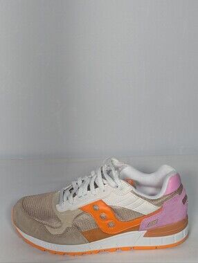 NEW Saucony Unisex-Adult Shadow 5000 Sneaker pink/brown Sz 12 men 13.5 women